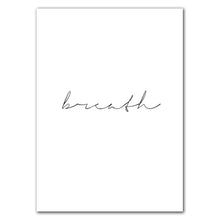 Load image into Gallery viewer, Stillness Silhouette Wall Art