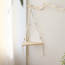 Load image into Gallery viewer, Artisan’s Macrame Shelves