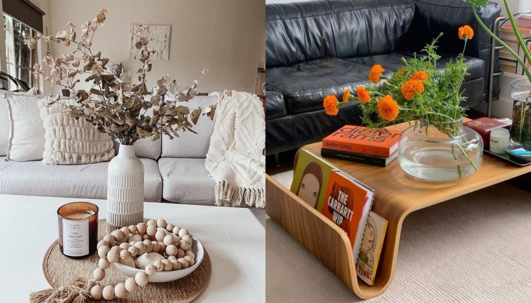 Table n Shelf Decor