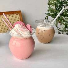 Load image into Gallery viewer, Curvy Sips Glass Cups
