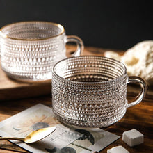 Load image into Gallery viewer, Aesthetic Groove Glass Cups Set
