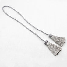 Load image into Gallery viewer, Velvet Tassel Tiebacks
