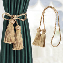 Load image into Gallery viewer, Velvet Tassel Tiebacks
