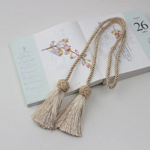 Load image into Gallery viewer, Velvet Tassel Tiebacks
