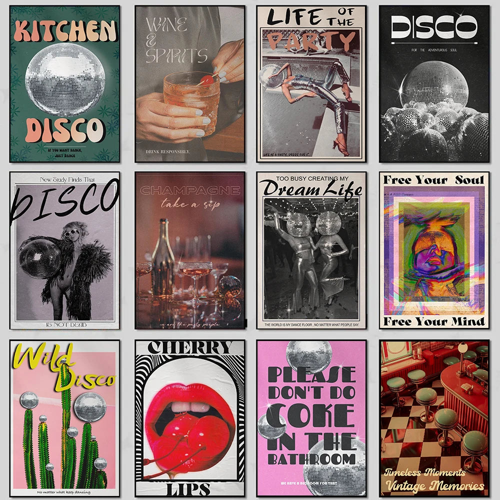 Vintage Eclectic Wall Art