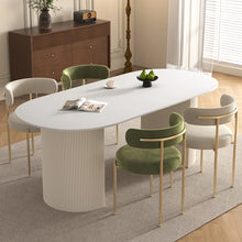 Load image into Gallery viewer, Bianca Modern Stone Table and Chairs
