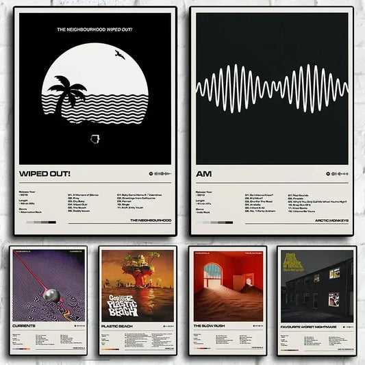 Underground Music Albums Wall Art