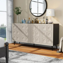 Load image into Gallery viewer, Bello Beige Sideboard Cabinet
