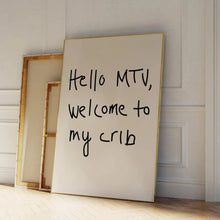 Load image into Gallery viewer, MTV Throwback Wall Art
