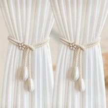 Load image into Gallery viewer, Velvet Petal Tiebacks

