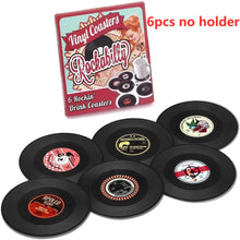 Load image into Gallery viewer, Spin &amp; Sip Vinyl Coasters
