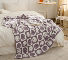 Load image into Gallery viewer, HappySquares Throw Blankets
