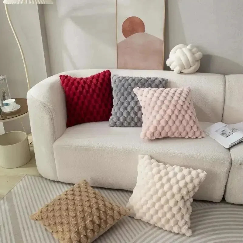 Pineapple Grid Throw Pillows