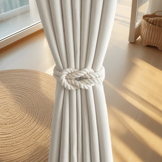 Rustic Infiniti Knot Curtain Tieback