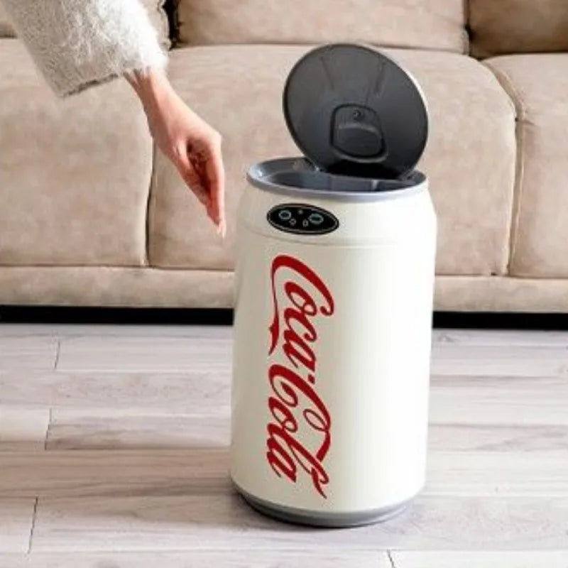 Cola Can Trash Bins