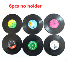 Load image into Gallery viewer, Spin &amp; Sip Vinyl Coasters
