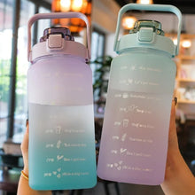 Load image into Gallery viewer, Gradient Aqua Motivate Tumblers
