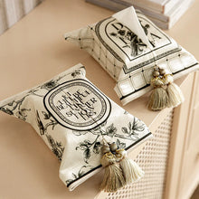 Load image into Gallery viewer, Modern Mythology Velvet Tissue Box Decor
