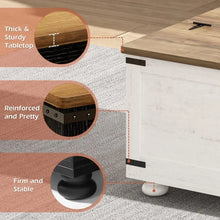 Load image into Gallery viewer, Elevated Farmhouse Coffee Table
