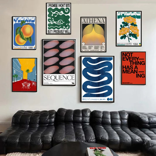 Japanese Retro Wall Art