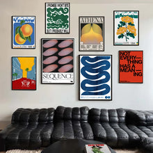 Cargar imagen en el visor de la galería, Arte mural retro japonés
