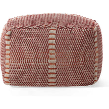 Load image into Gallery viewer, Mauve Floor Pouf
