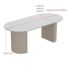Load image into Gallery viewer, Bianca Modern Stone Table and Chairs
