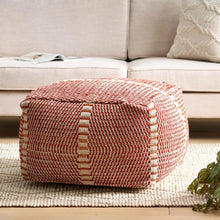 Load image into Gallery viewer, Mauve Floor Pouf
