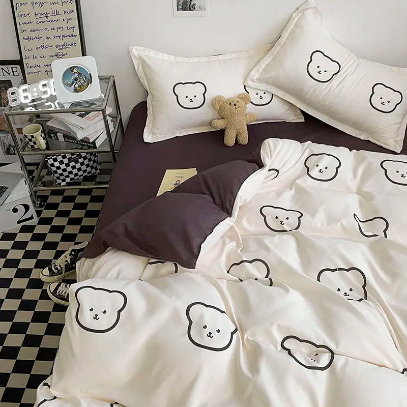 Bear Hugs Reversible Duvet Set
