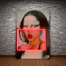 Load image into Gallery viewer, لوحة فنية جدارية بعنوان &quot;اهتزازات مونا الكهربائية&quot;
