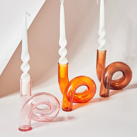 Twistique Candle Holders