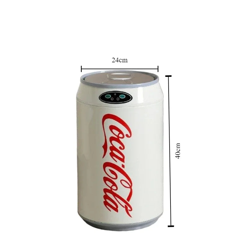 Cola Can Trash Bins
