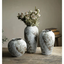Load image into Gallery viewer, Rustic Stone Edge Vases

