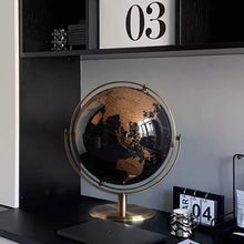 Load image into Gallery viewer, Metal Horizons World Globe Decor
