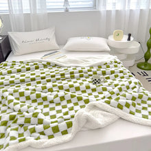 Load image into Gallery viewer, Pastel Checkered Throw Blankets
