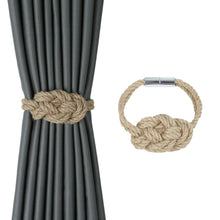 Load image into Gallery viewer, Rustic Ombre Braided Tiebacks

