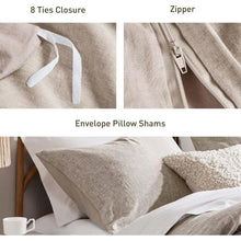 Load image into Gallery viewer, Organic Beige Duvet Cover Set
