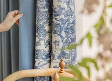 Load image into Gallery viewer, Velisse Layered Chenille Curtains
