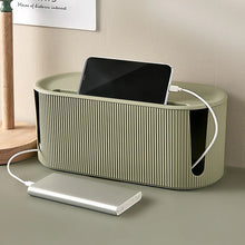 Load image into Gallery viewer, Oval Power Cord Vault Decor

