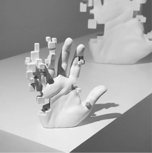Load image into Gallery viewer, Modern Glitch Hand Decor
