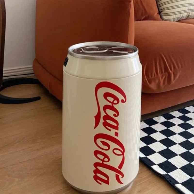 Cola Can Trash Bins