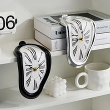 Load image into Gallery viewer, Surreal Melting Clock Decor
