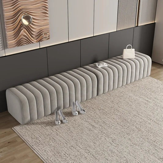 Velvet Ridge Ottoman Benches