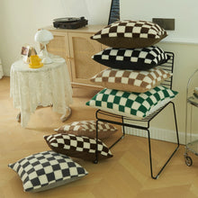 Load image into Gallery viewer, Checkered Throw Pillows
