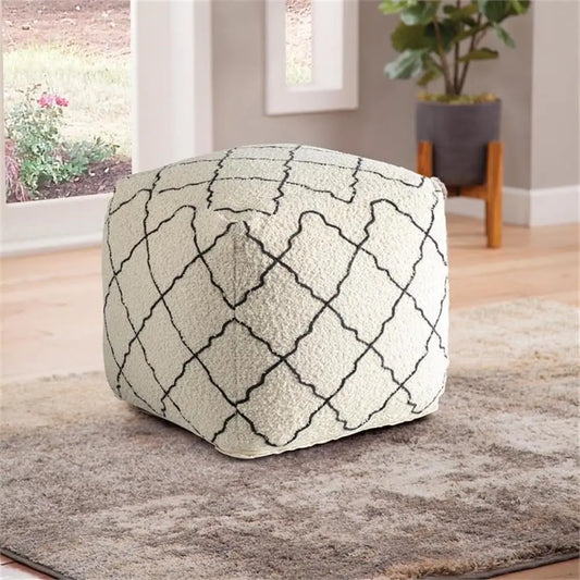 Lattice Lounge Ottoman
