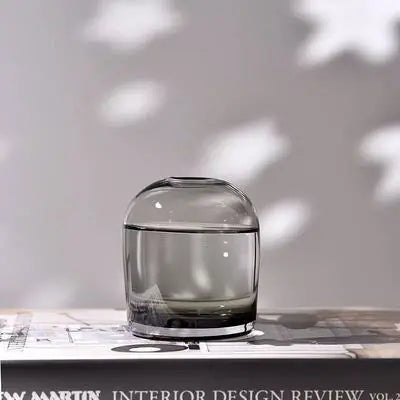 Obsidian Glow Vases