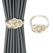 Load image into Gallery viewer, Rustic Ombre Braided Tiebacks
