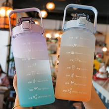 Load image into Gallery viewer, Gradient Aqua Motivate Tumblers

