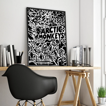 Load image into Gallery viewer, Arctic Monkeys Band Wall Art
