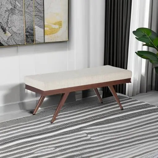 Retro Chanelle Ottoman Bench